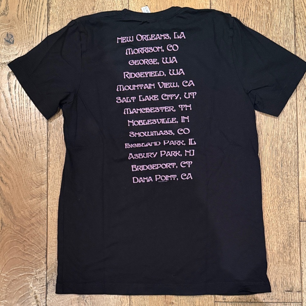 Bella Canvas Black Stevie Nicks Tour 2022 Graphic Tee vintage band t-shirt - Picture 4 of 5